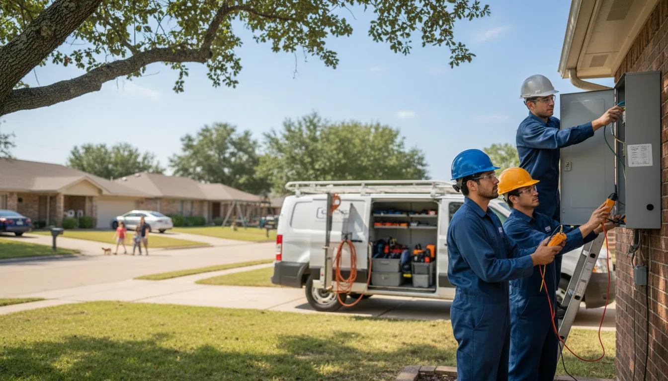 Certified electrician providing emergency electrical services in Dunmore, WV